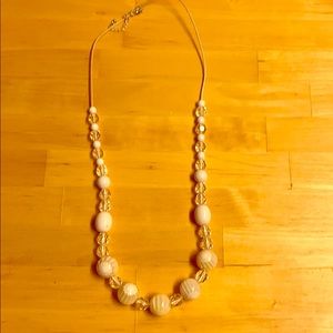 White necklace